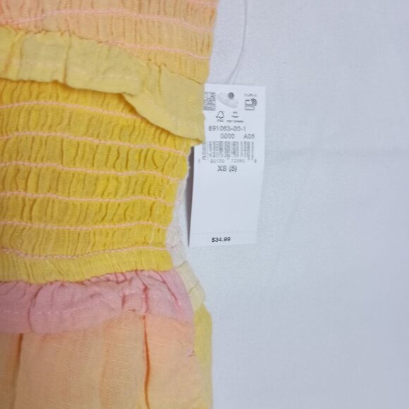 Old Navy Girls Dress 5T Smocked Fit & Flare Flutter Sleeve Printed NWT $34.99 - Picture 6 of 6